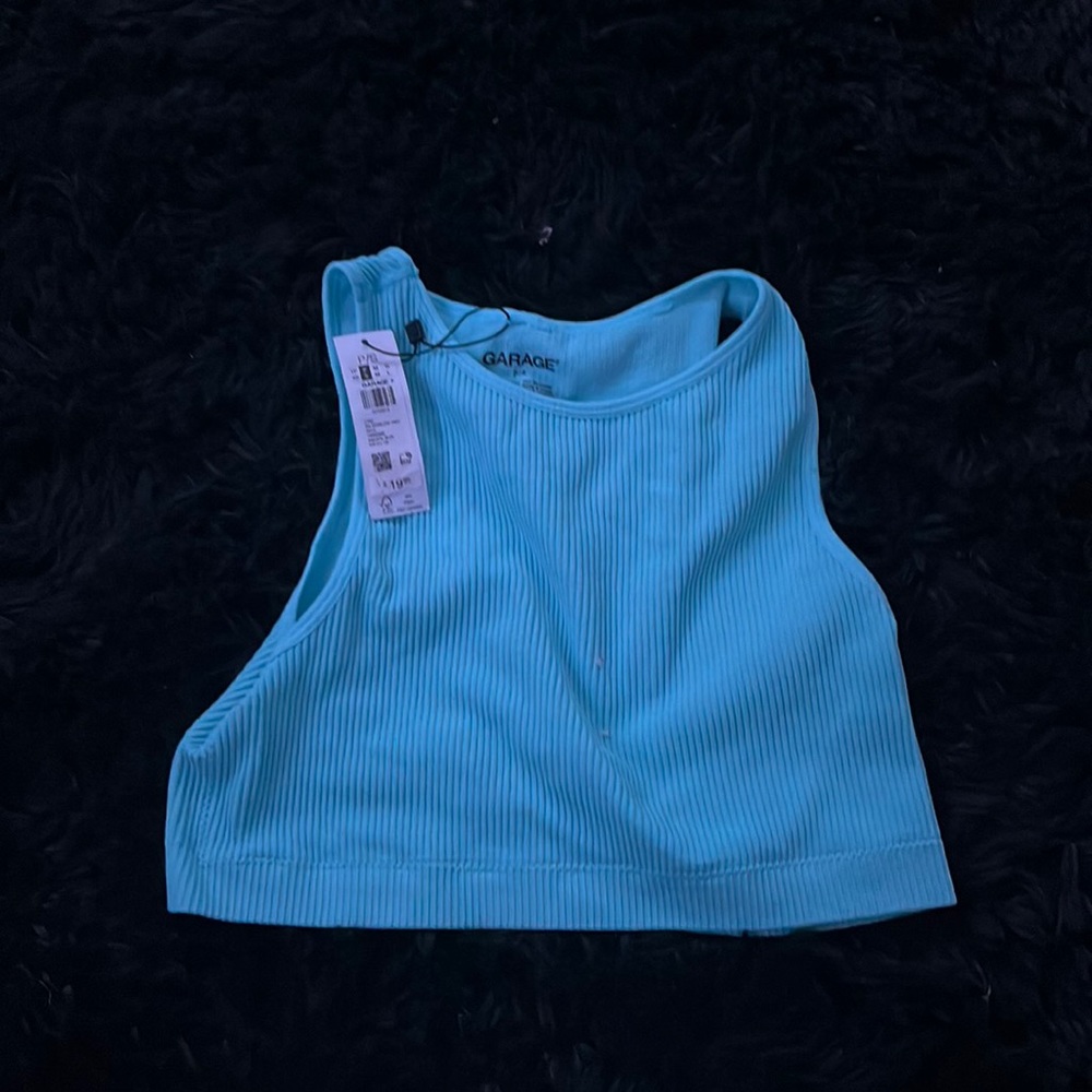 garage crop top